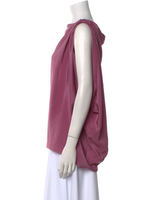 3.1 Phillip Lim Silk Bateau Neckline Blouse