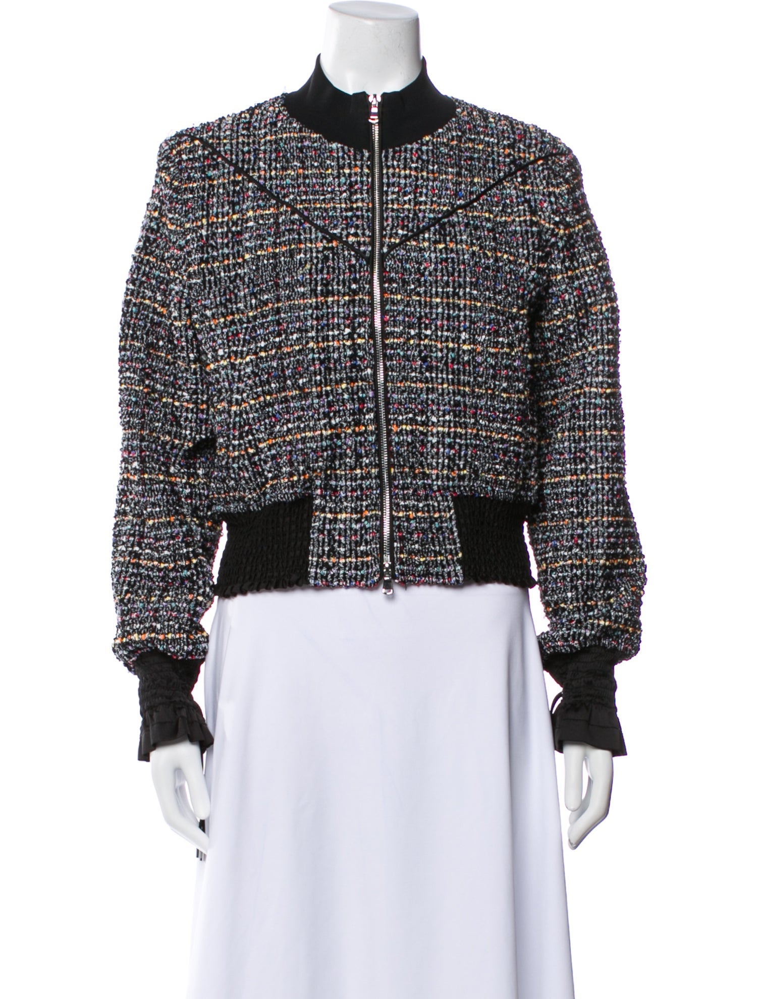 3.1 Phillip Lim Houndstooth Print Evening Jacket