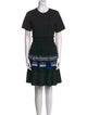 3.1 Phillip Lim Crew Neck Mini Dress