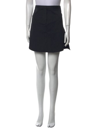 3.1 Phillip Lim Pleated Accents Mini Skirt