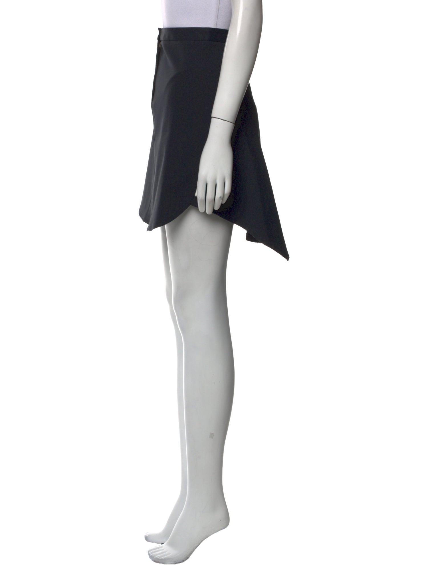 3.1 Phillip Lim Pleated Accents Mini Skirt