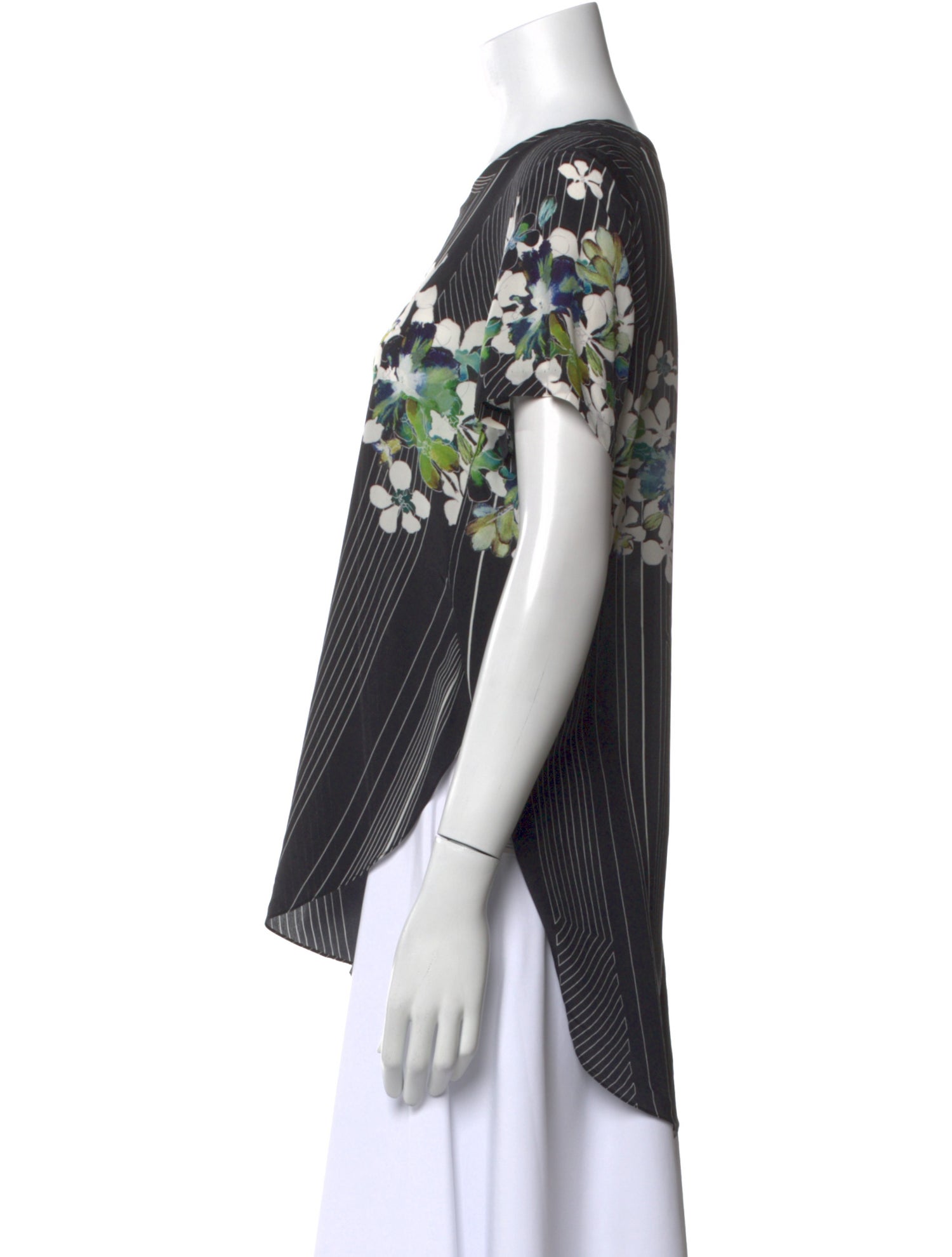 3.1 Phillip Lim Silk Printed Blouse