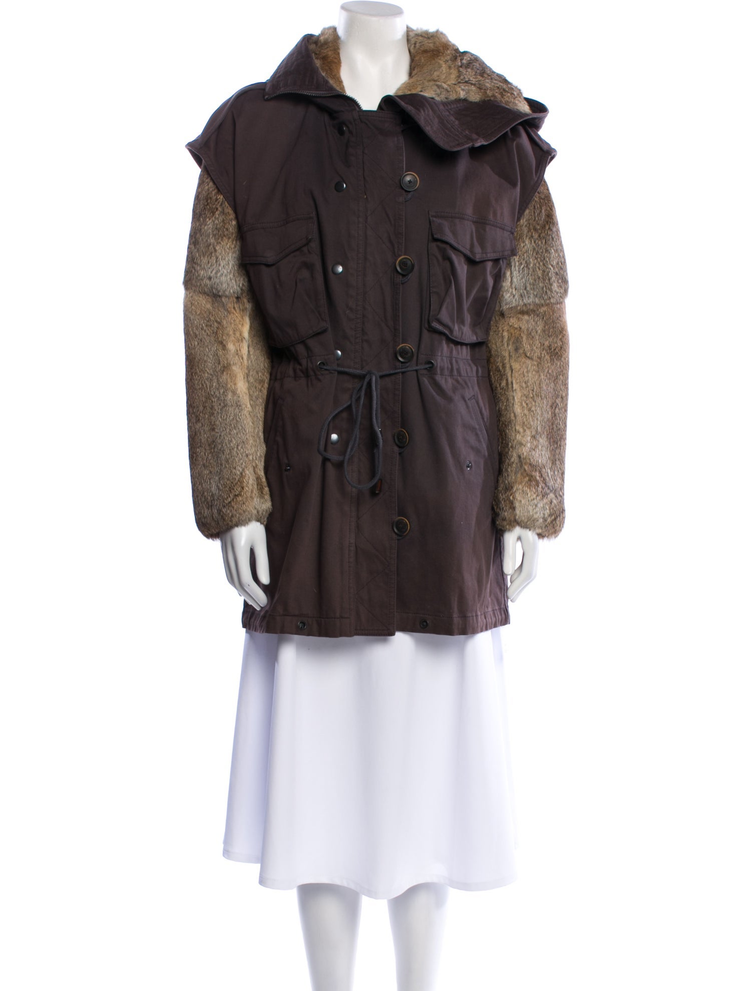 3.1 Phillip Lim Fur Coat