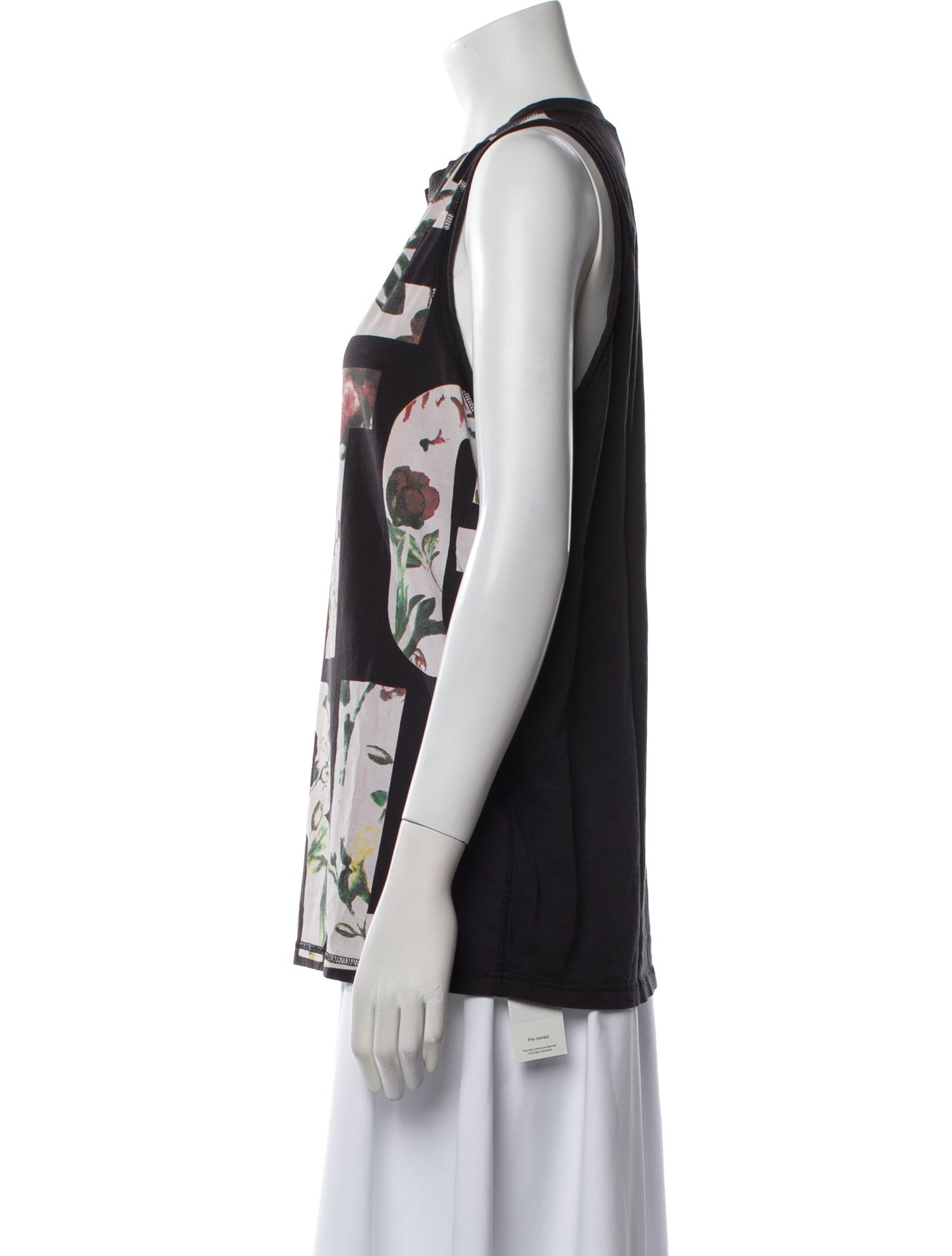 3.1 Phillip Lim Printed Crew Neck Top