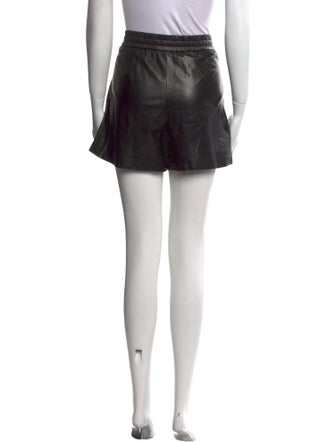 3.1 Phillip Lim Lamb Leather Mini Shorts