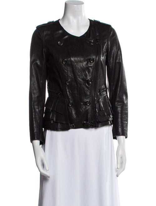 3.1 Phillip Lim Lamb Leather Biker Jacket