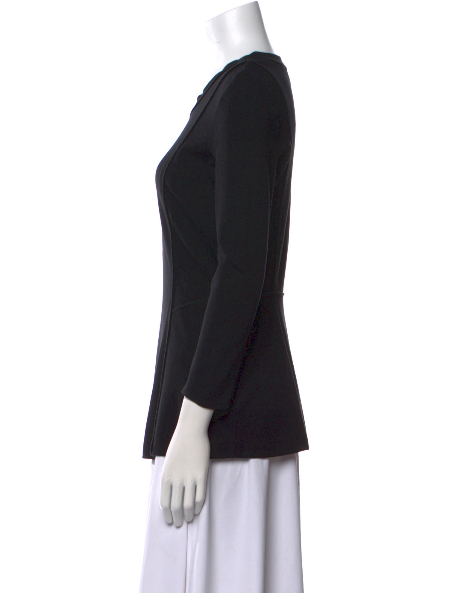 3.1 Phillip Lim Crew Neck Long Sleeve Top