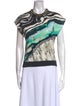 3.1 Phillip Lim Printed Crew Neck Top