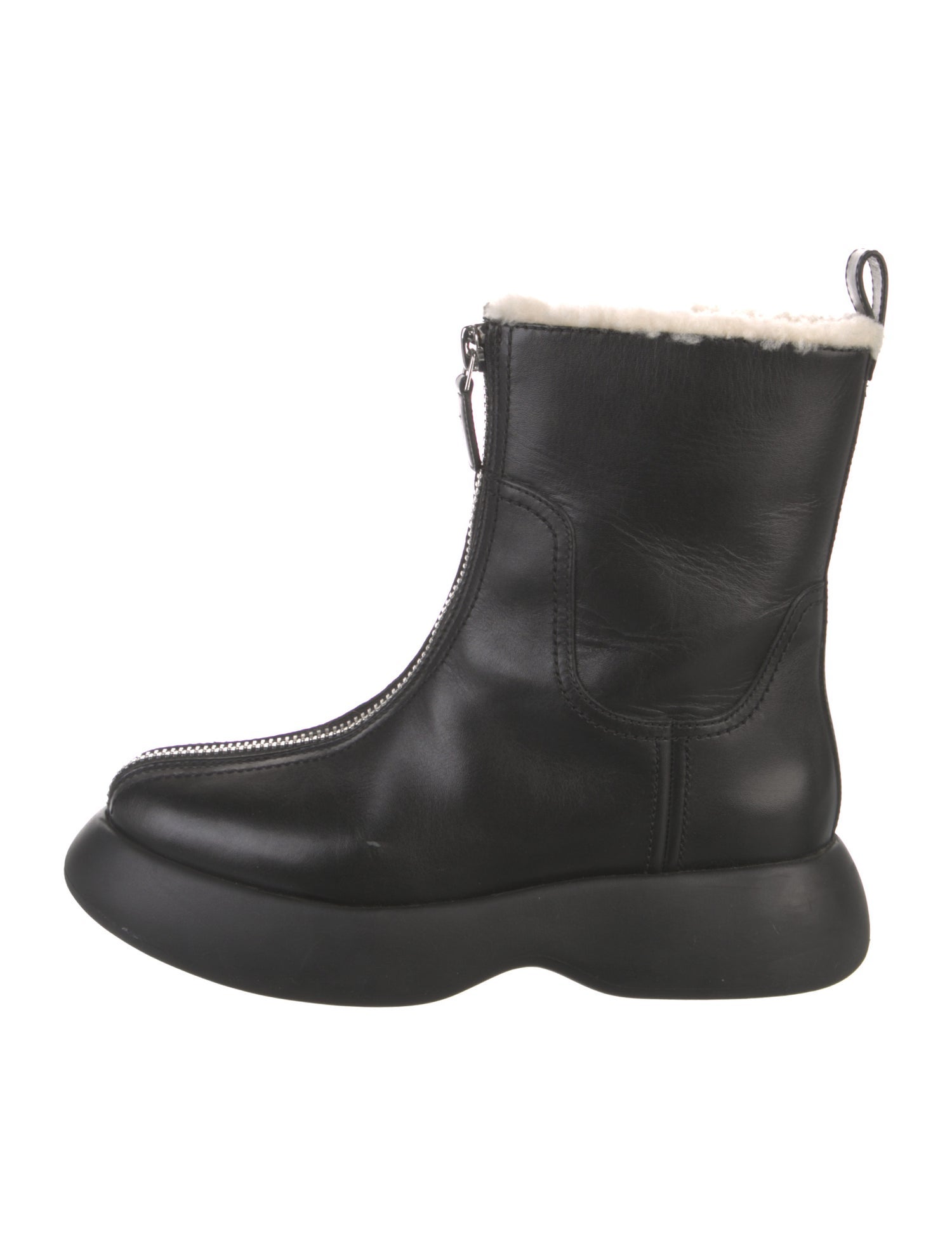 3.1 Phillip Lim Leather Snow Boots