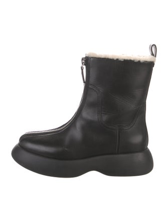 3.1 Phillip Lim Leather Snow Boots