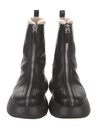3.1 Phillip Lim Leather Snow Boots