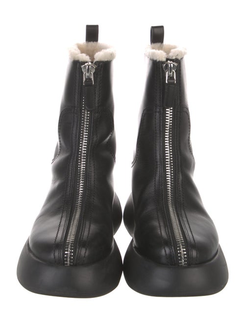 3.1 Phillip Lim Leather Snow Boots