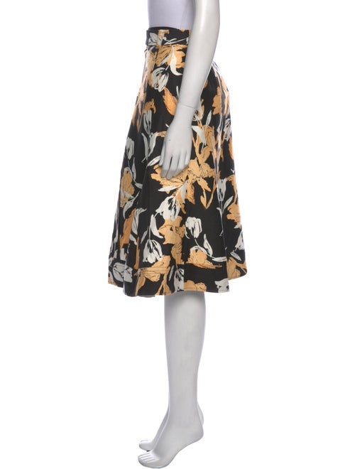 3.1 Phillip Lim Floral Print Knee-Length Skirt