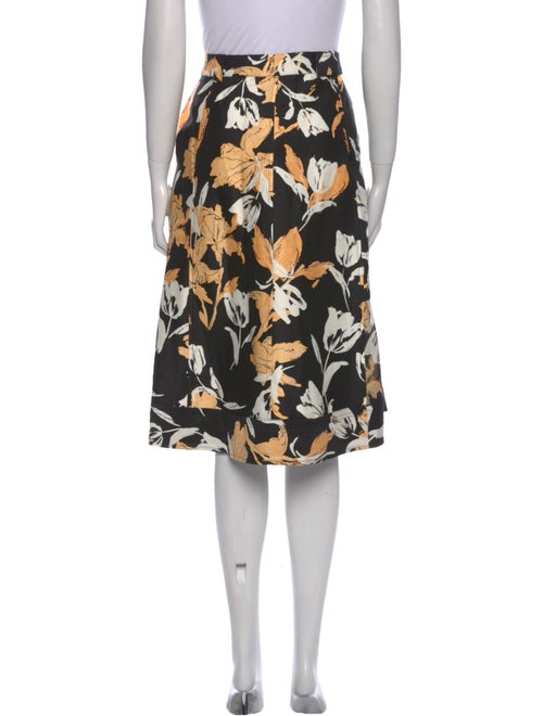 3.1 Phillip Lim Floral Print Knee-Length Skirt