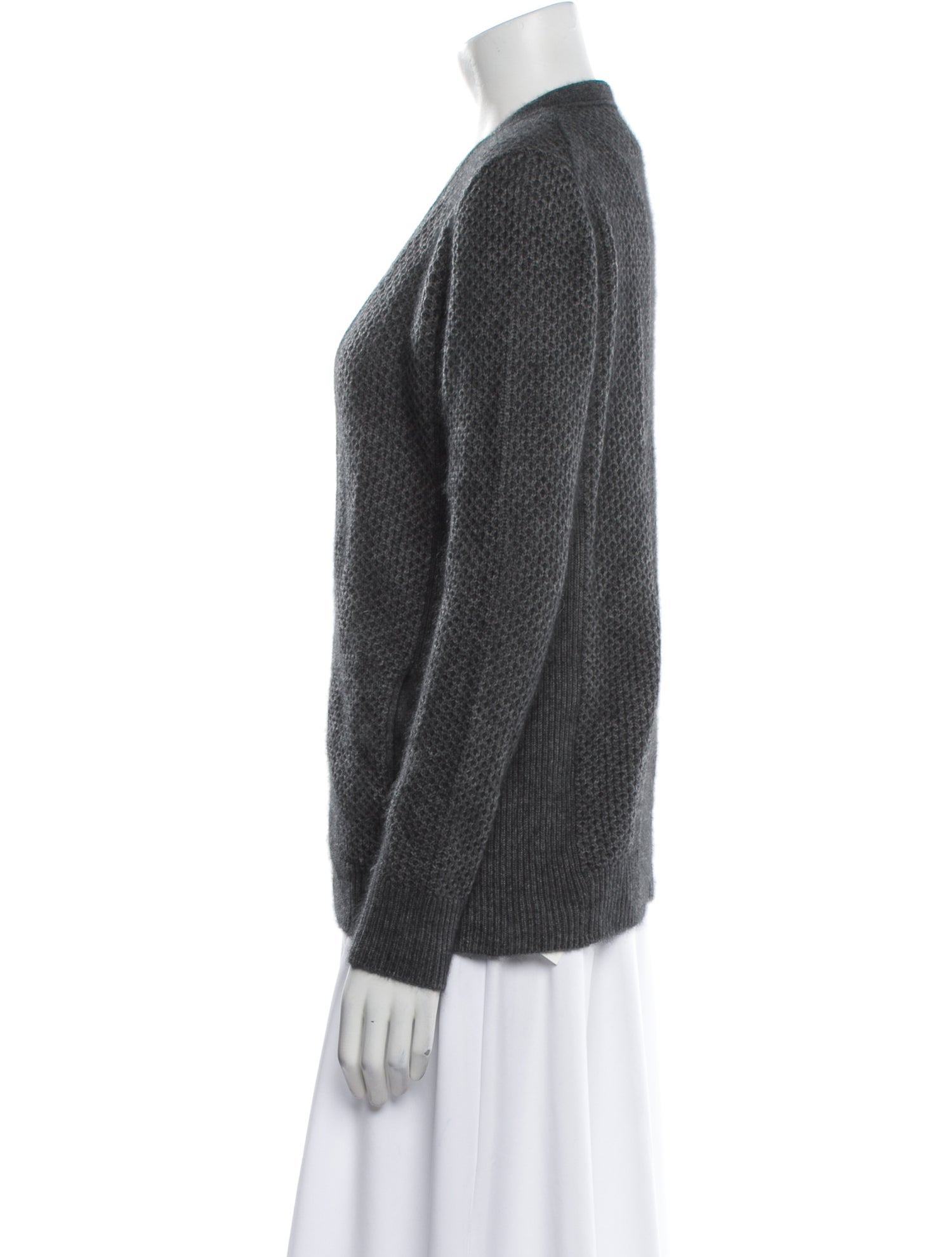 3.1 Phillip Lim Merino Wool V-Neck Sweater