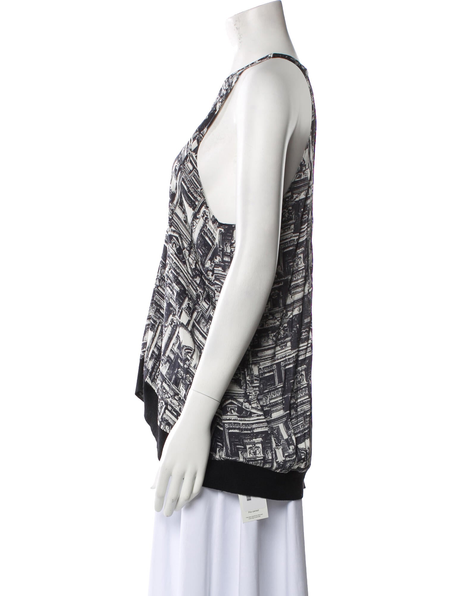 3.1 Phillip Lim Silk Paisley Print Top