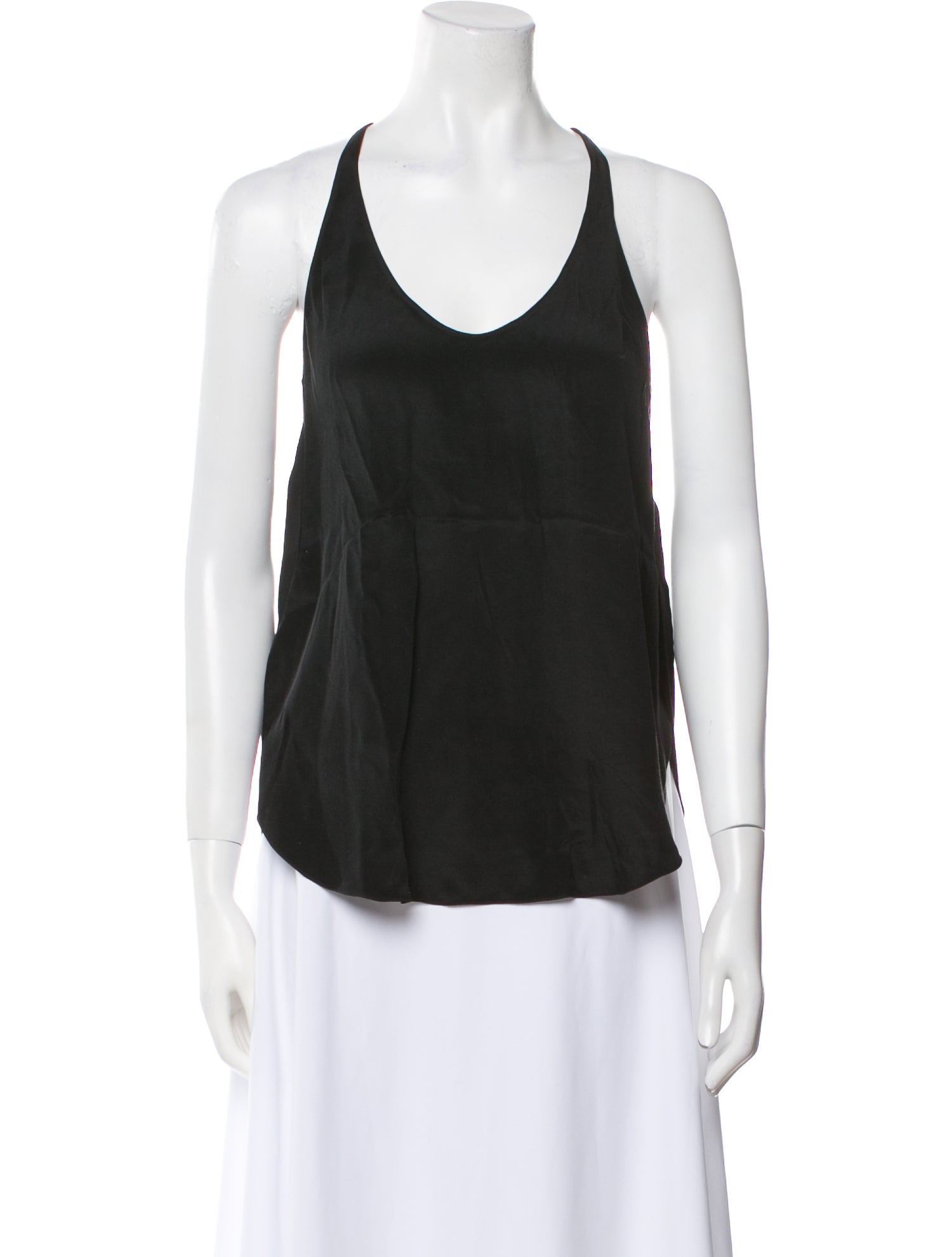3.1 Phillip Lim Silk Scoop Neck Top