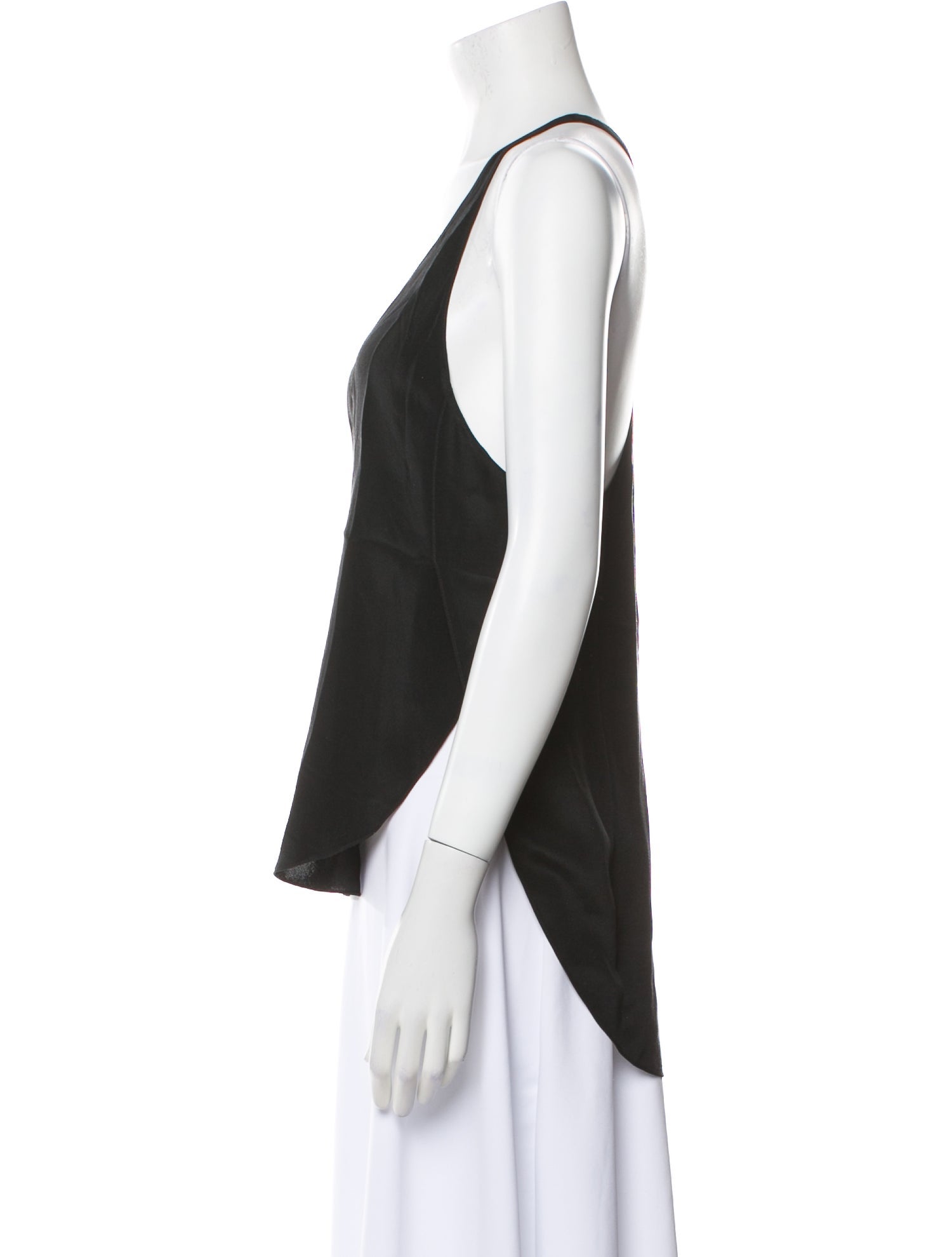 3.1 Phillip Lim Silk Scoop Neck Top