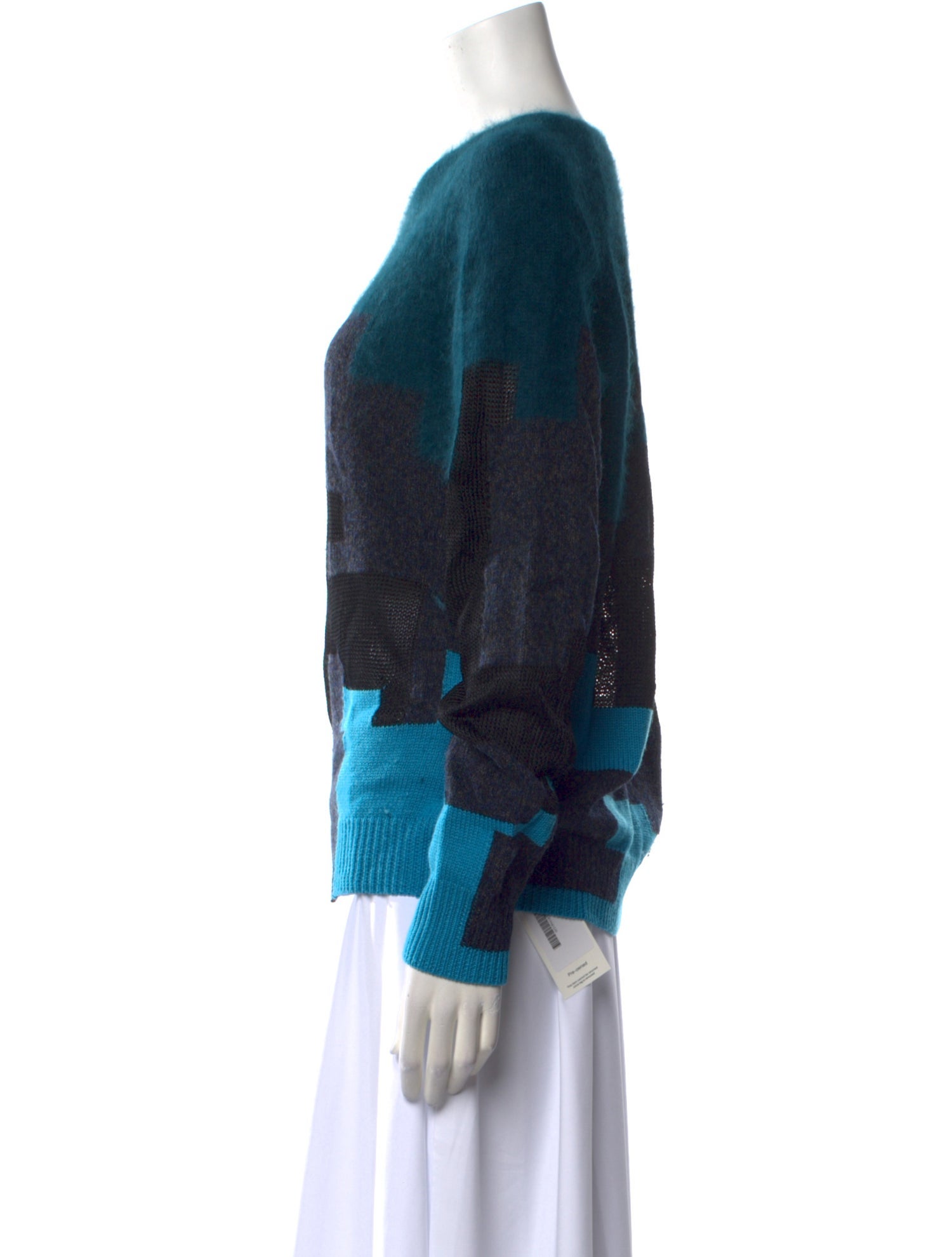 3.1 Phillip Lim Printed Crew Neck Sweater