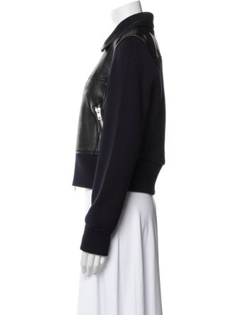 3.1 Phillip Lim Lamb Leather Biker Jacket