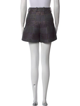 3.1 Phillip Lim Plaid Print Mini Shorts