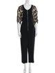 3.1 Phillip Lim Floral Print Crew Neck Jumpsuit