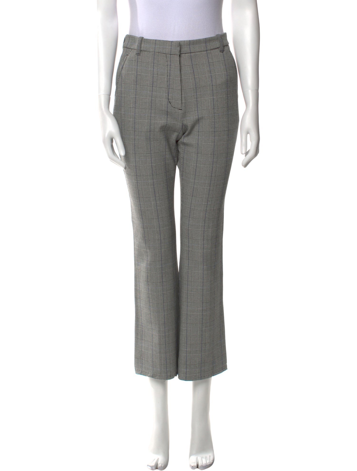 3.1 Phillip Lim Plaid Print Wide Leg Pants