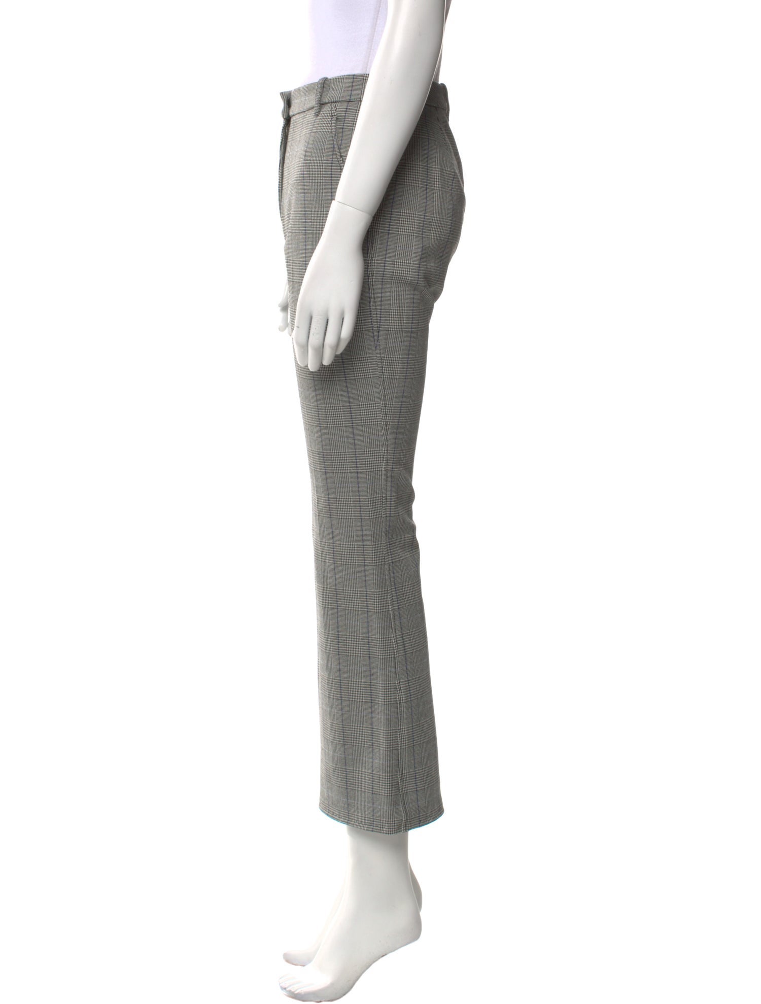 3.1 Phillip Lim Plaid Print Wide Leg Pants