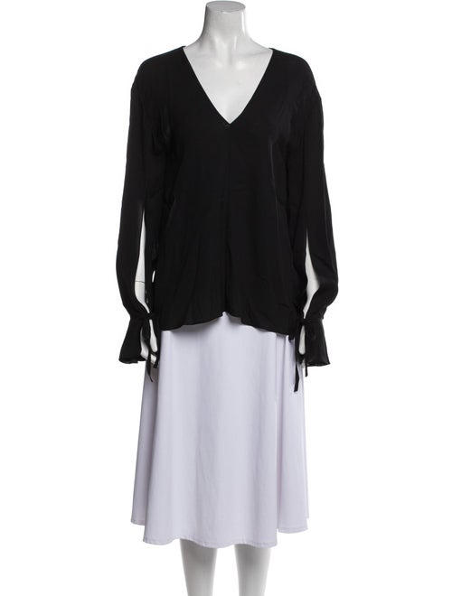 3.1 Phillip Lim Silk V-Neck Blouse