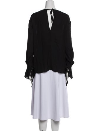 3.1 Phillip Lim Silk V-Neck Blouse