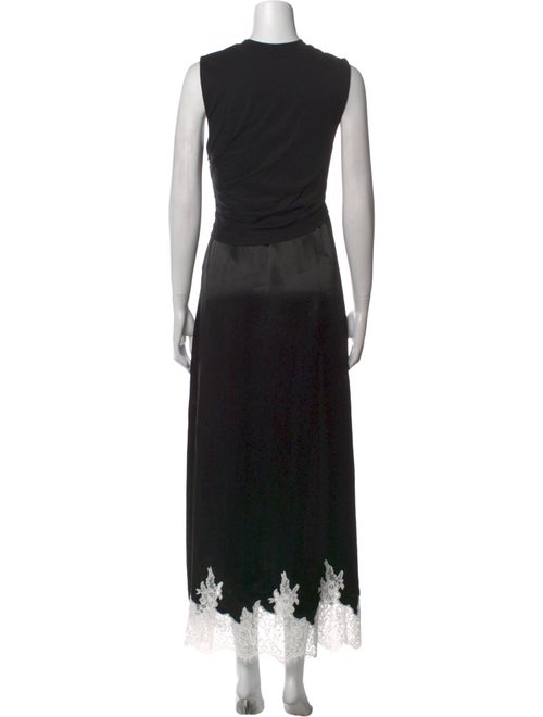 3.1 Phillip Lim Crew Neck Long Dress