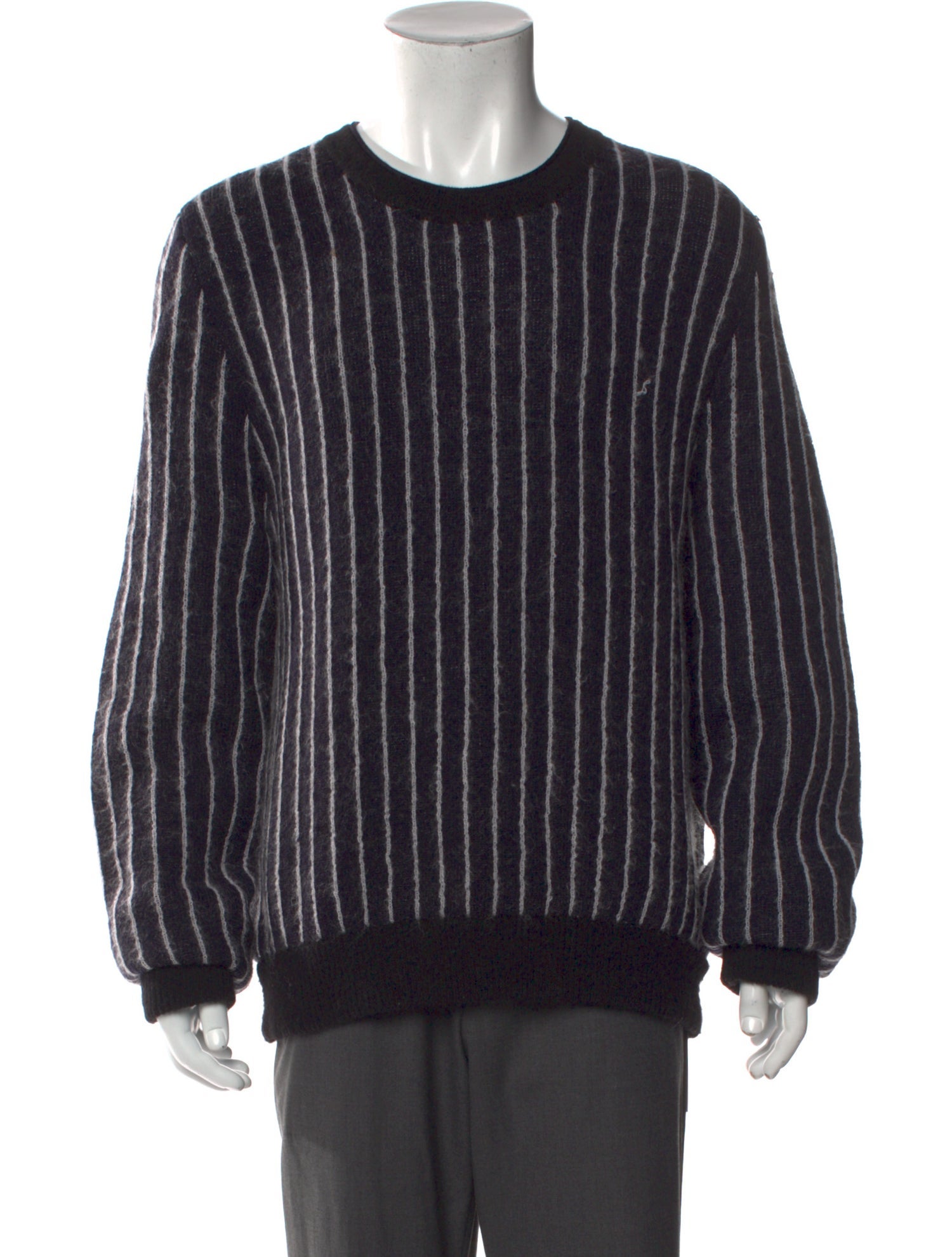 3.1 Phillip Lim Striped Crew Neck Pullover