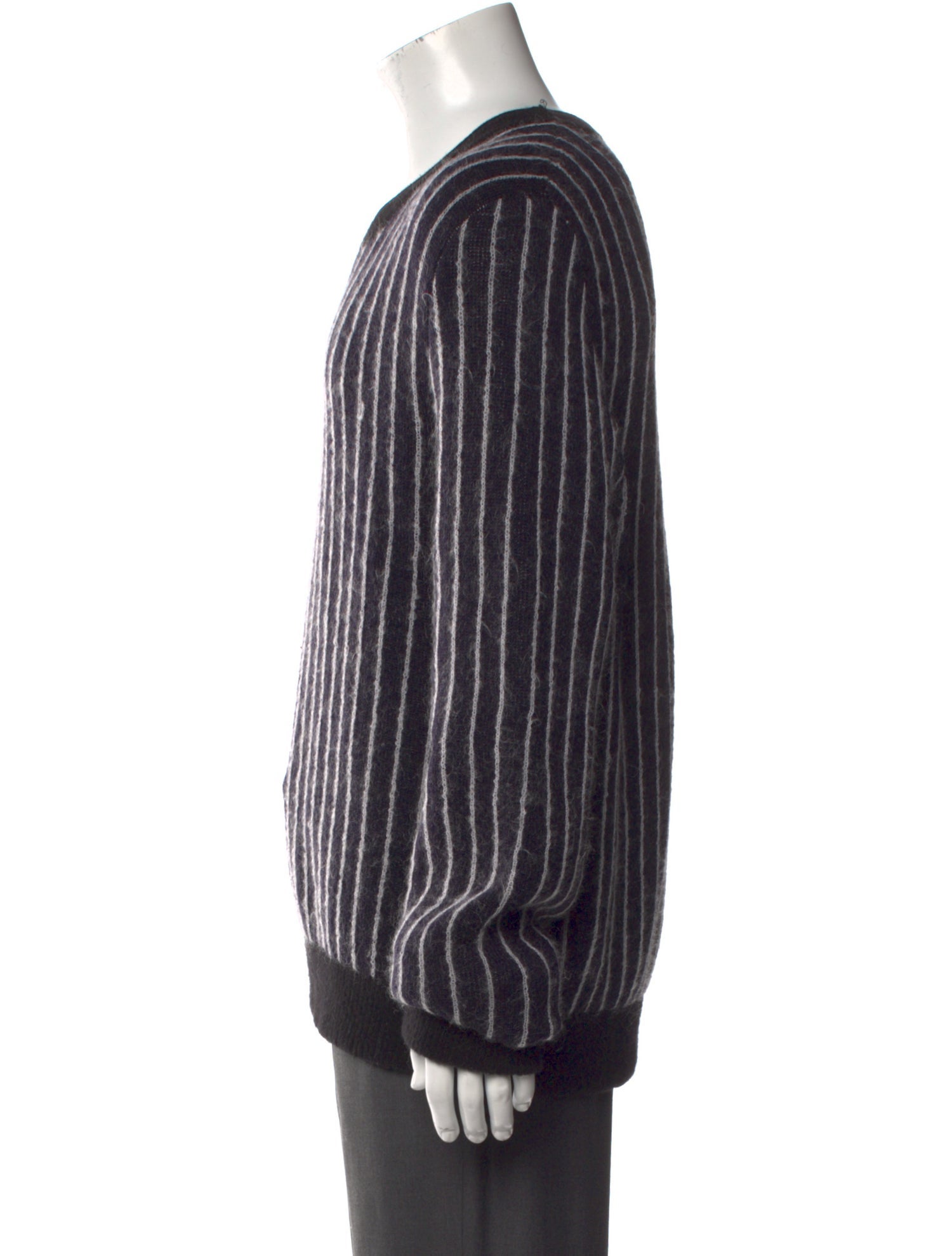 3.1 Phillip Lim Striped Crew Neck Pullover