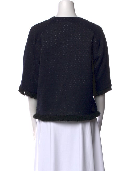 3.1 Phillip Lim Striped Crew Neck Blouse