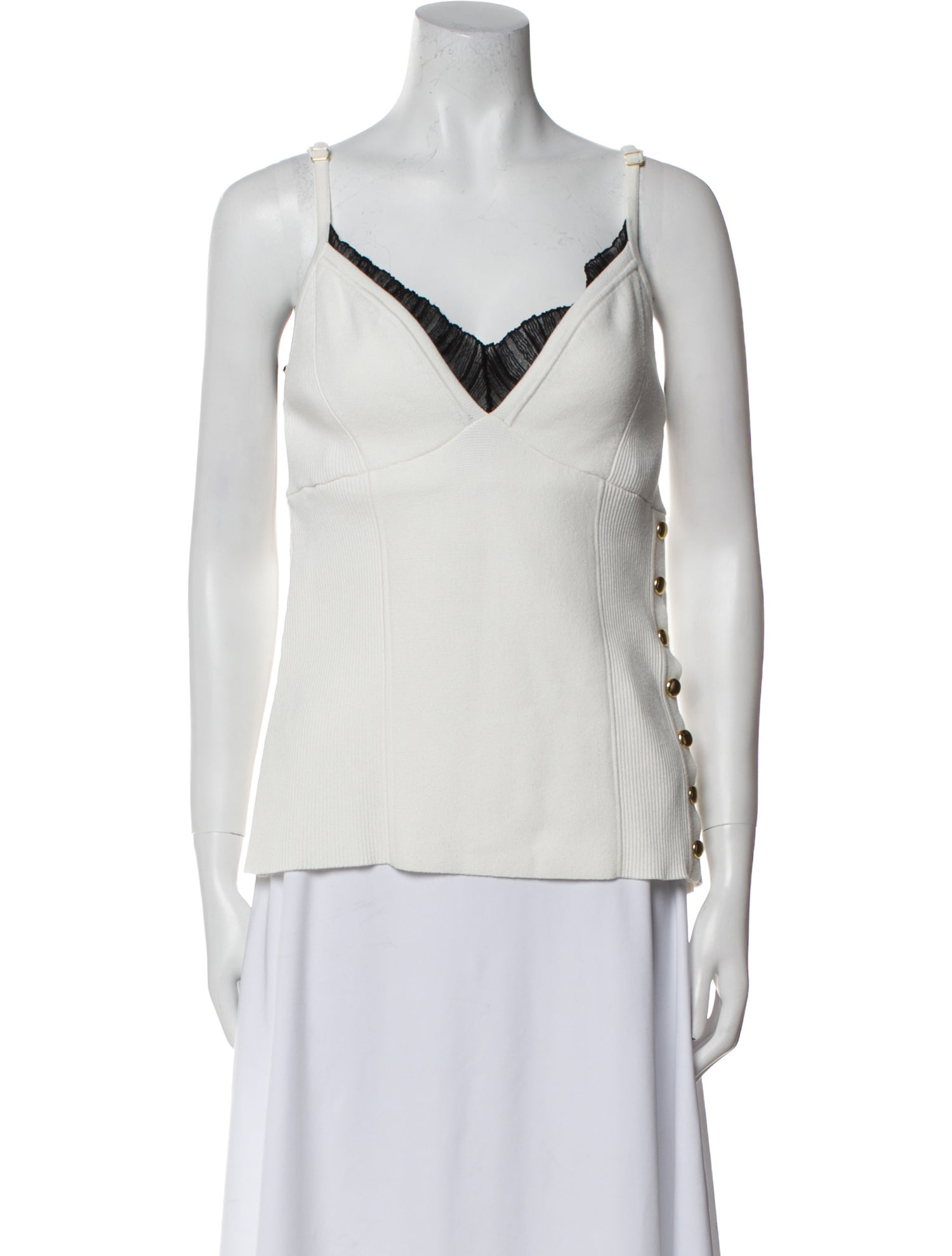 3.1 Phillip Lim V-Neck Sleeveless Top