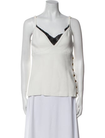 3.1 Phillip Lim V-Neck Sleeveless Top