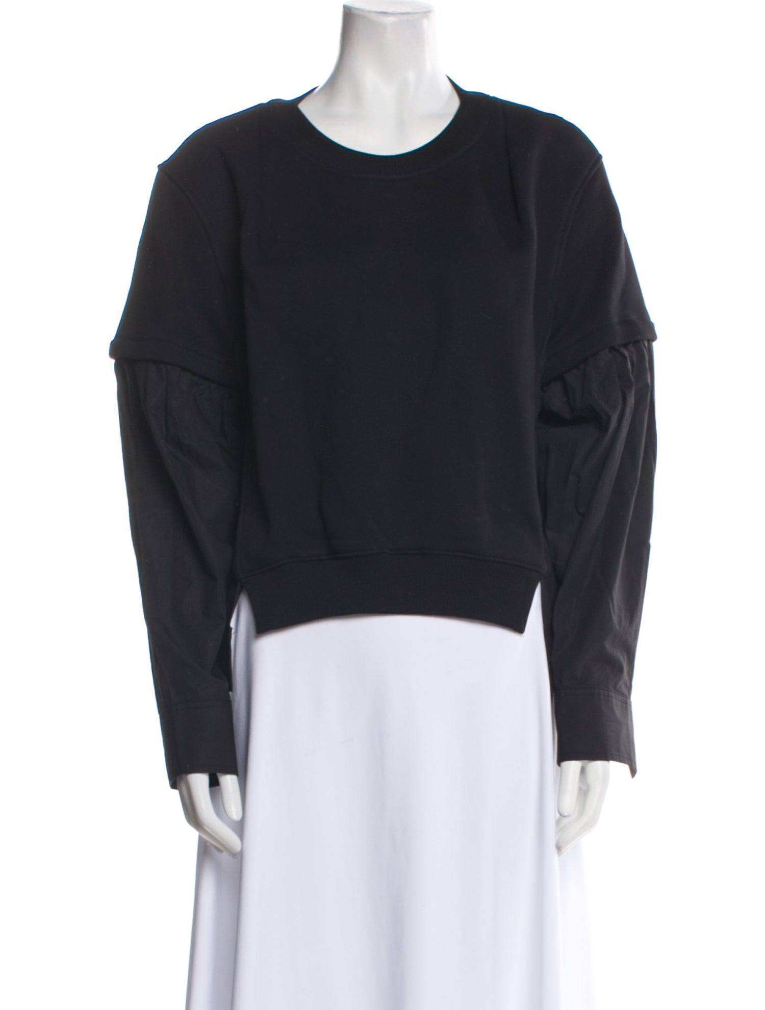 3.1 Phillip Lim Crew Neck Long Sleeve Sweatshirt
