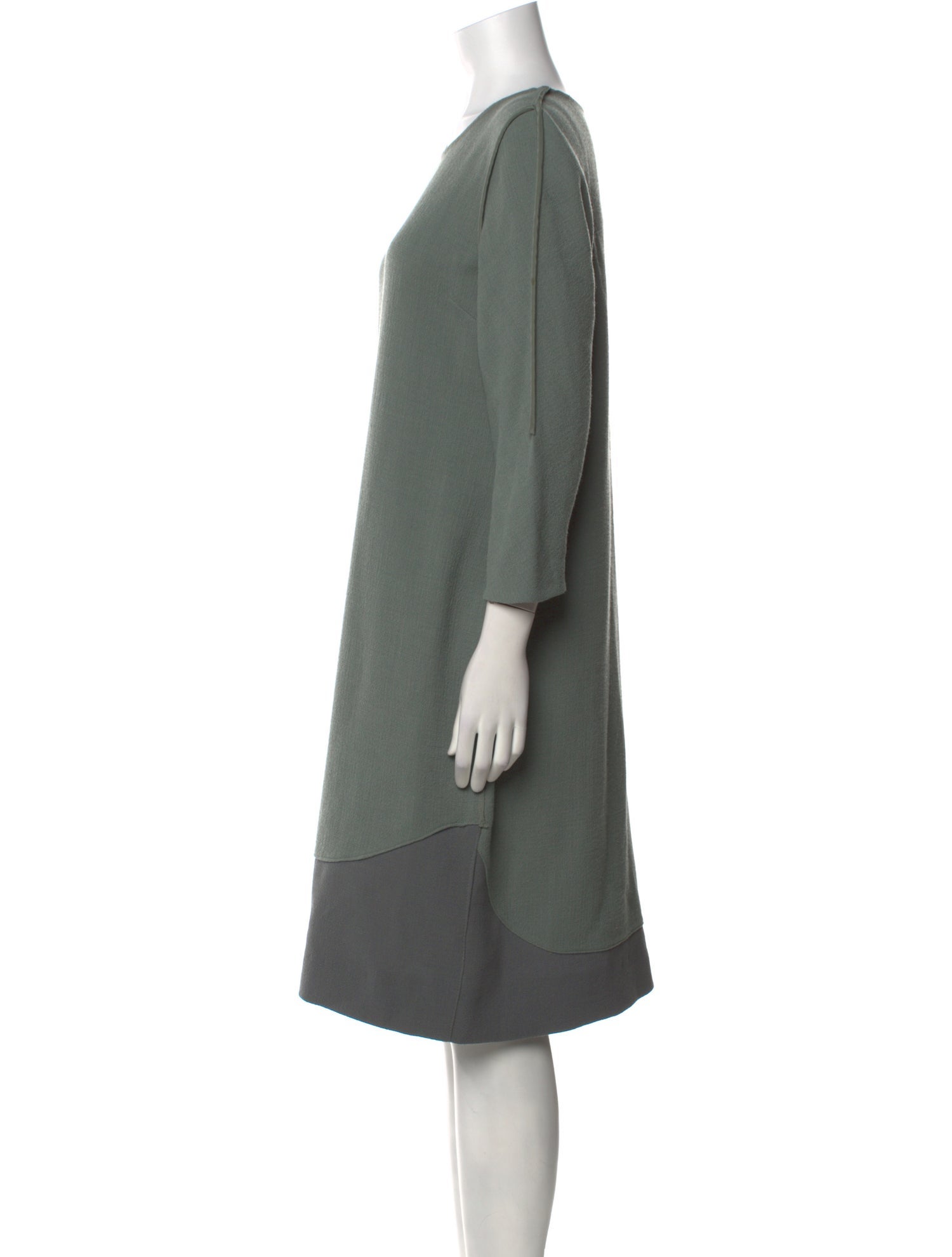 3.1 Phillip Lim Scoop Neck Knee-Length Dress