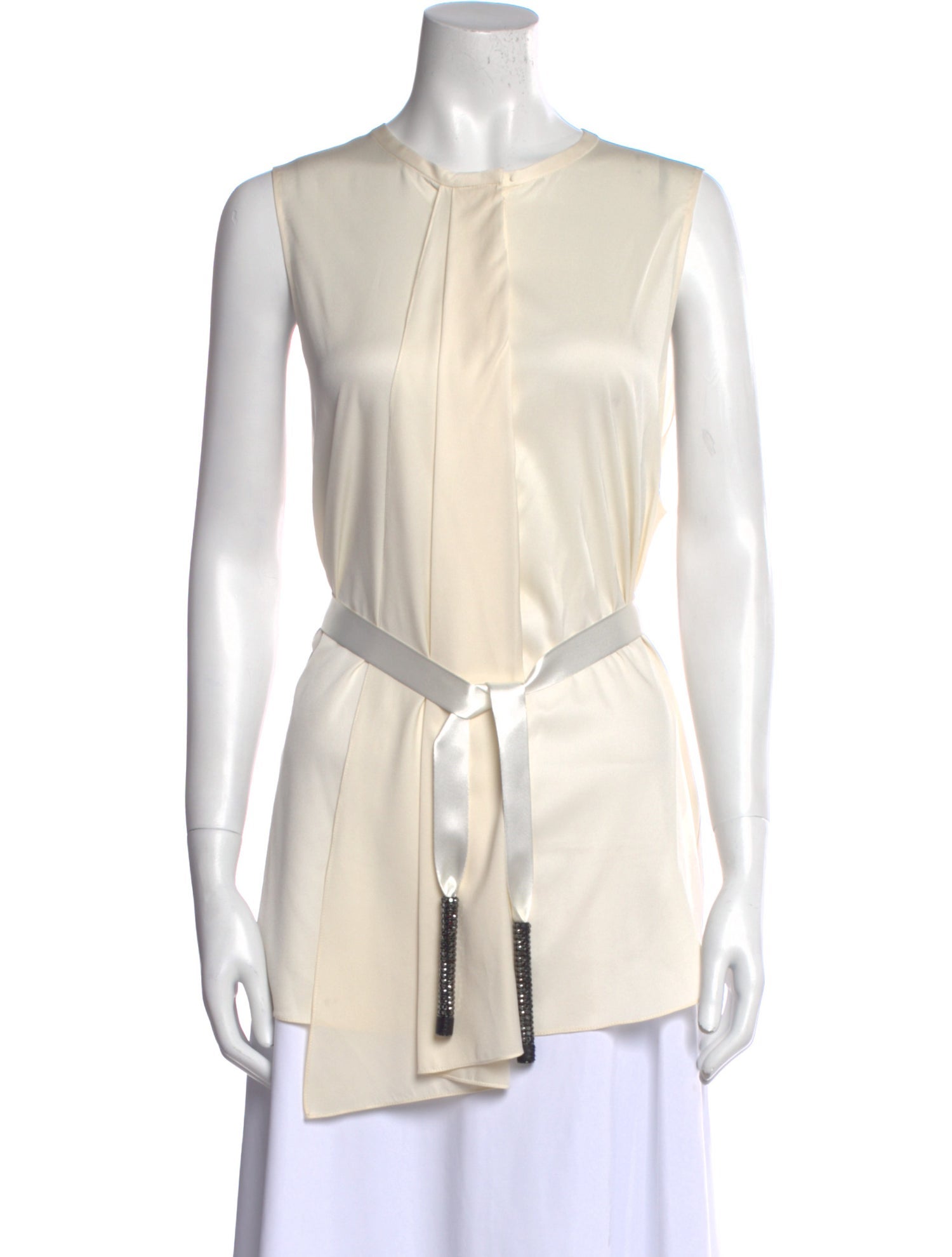 3.1 Phillip Lim Silk Crew Neck Tunic