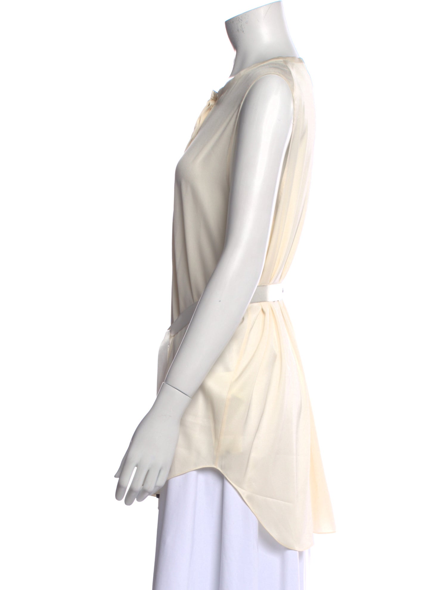 3.1 Phillip Lim Silk Crew Neck Tunic