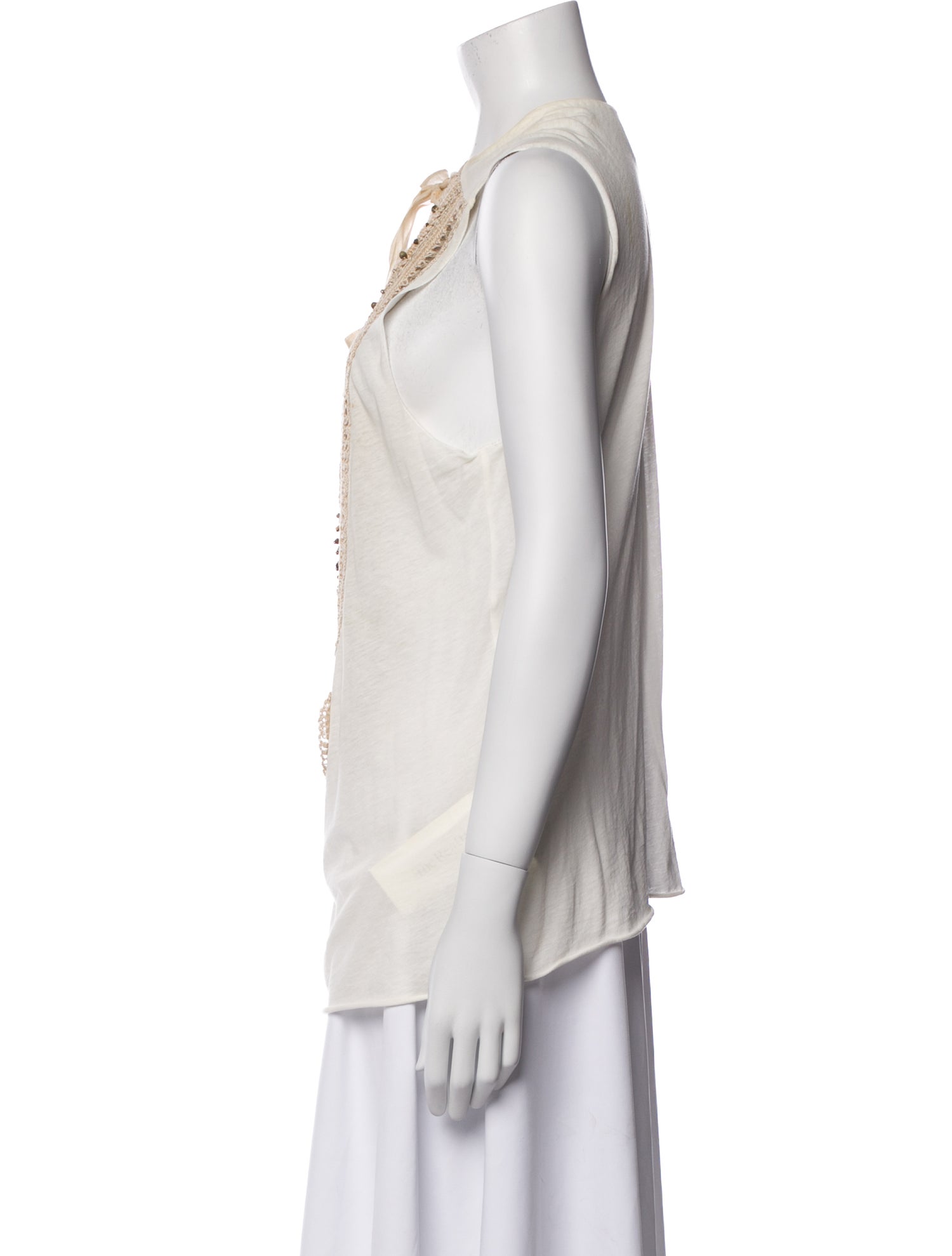 3.1 Phillip Lim Cowl Neck Sleeveless Tunic