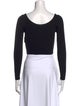 3.1 Phillip Lim Wool Scoop Neck Crop Top