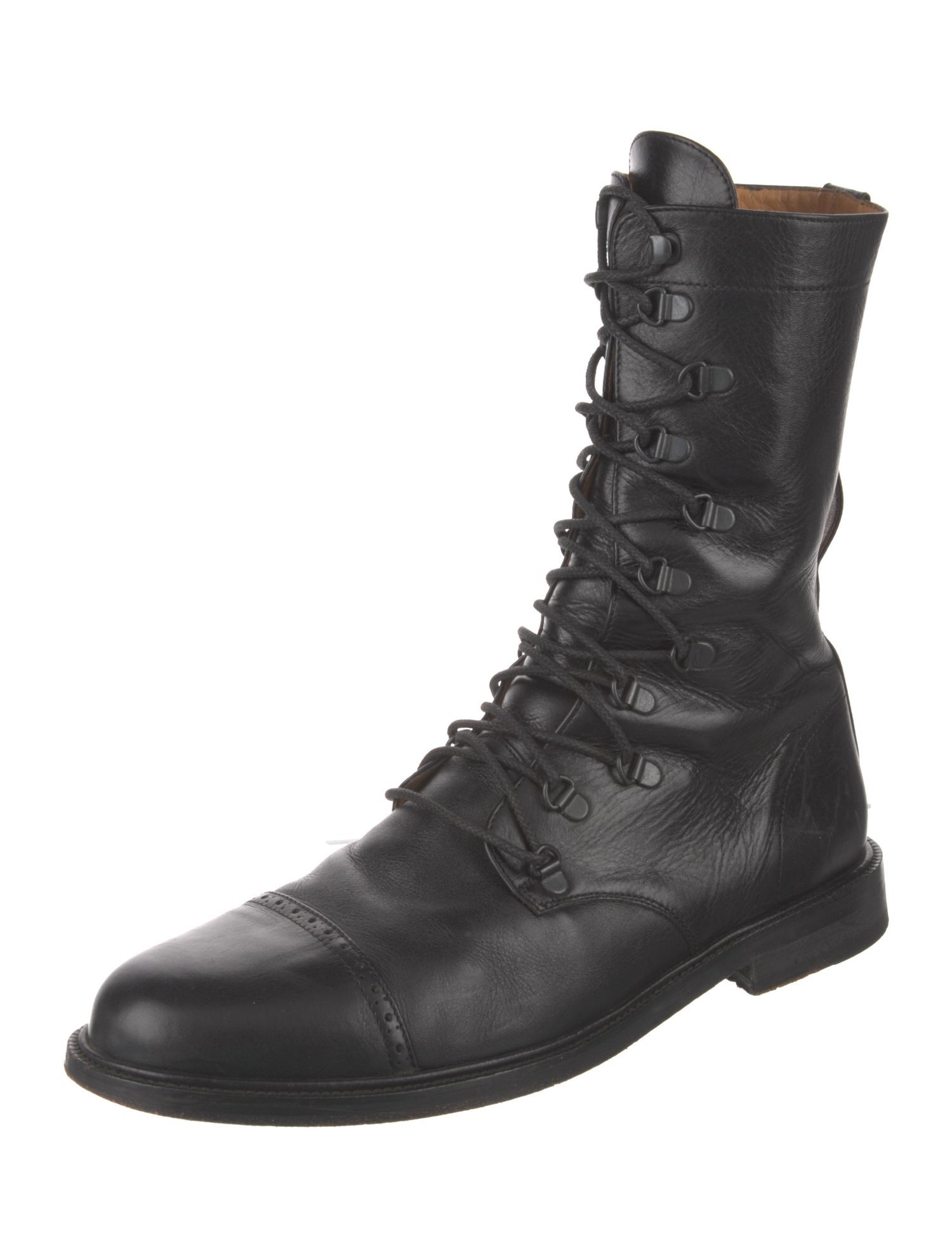 3.1 Phillip Lim Leather Lace-Up Boots