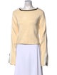 3.1 Phillip Lim Bateau Neckline Long Sleeve Sweatshirt