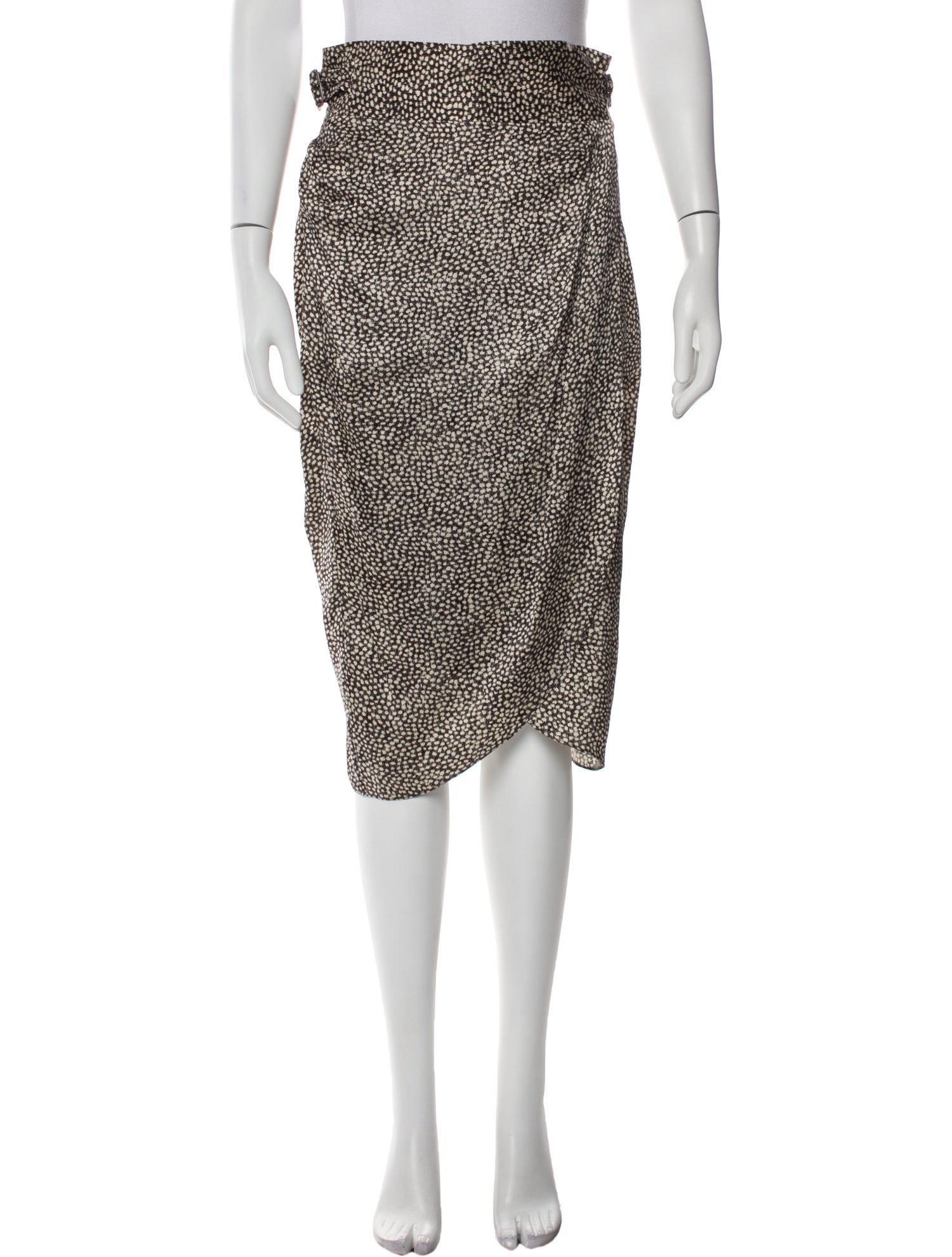 3.1 Phillip Lim Silk Midi Length Skirt