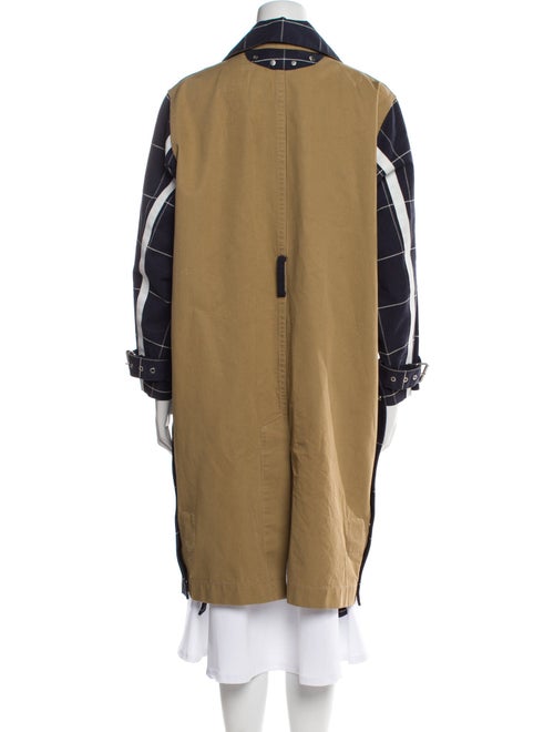 3.1 Phillip Lim Plaid Print Trench Coat