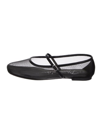3.1 Phillip Lim Mesh Mary Jane Flats