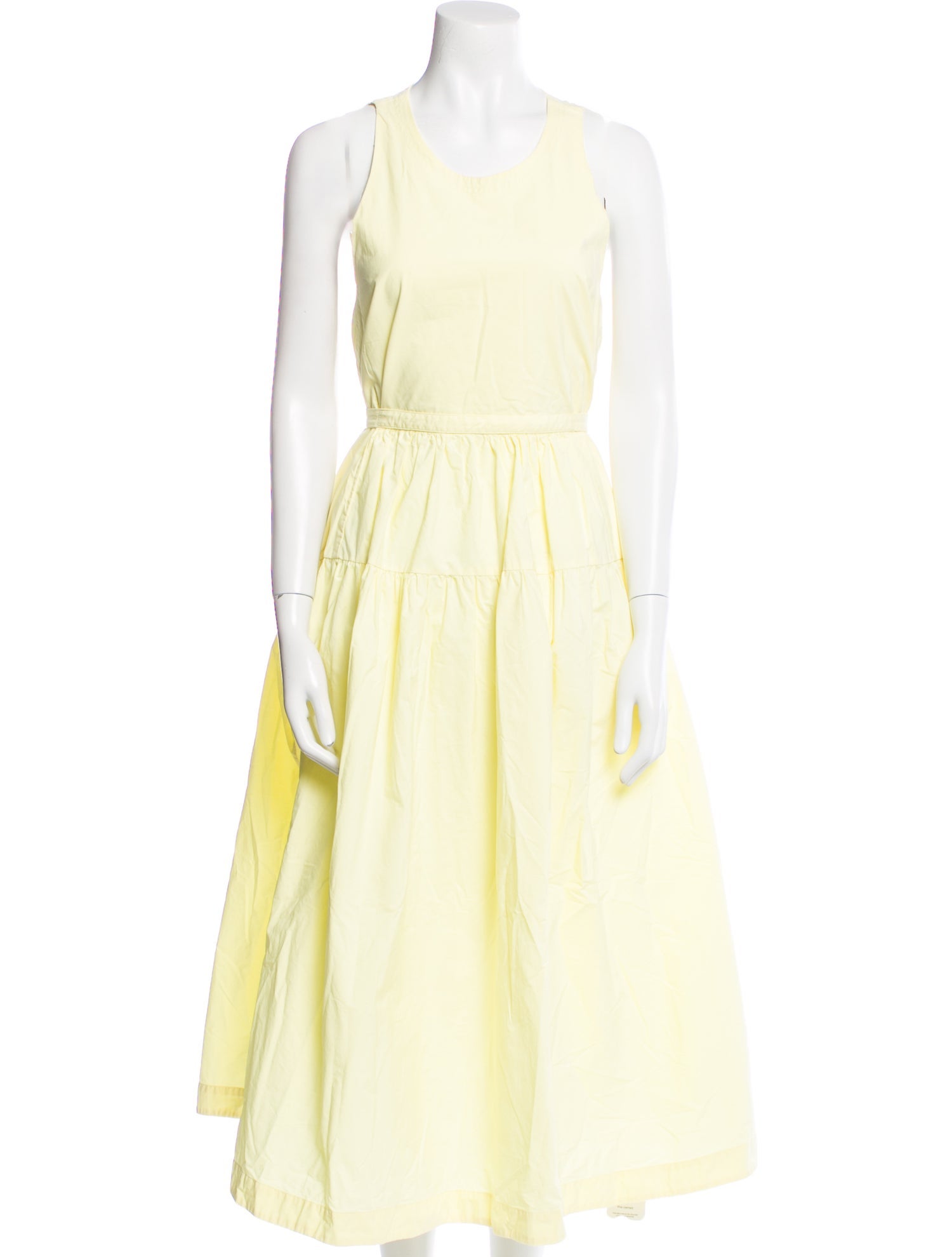 3.1 Phillip Lim Scoop Neck Long Dress