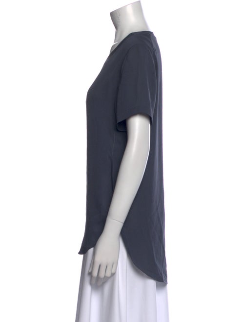 3.1 Phillip Lim Silk Scoop Neck T-Shirt
