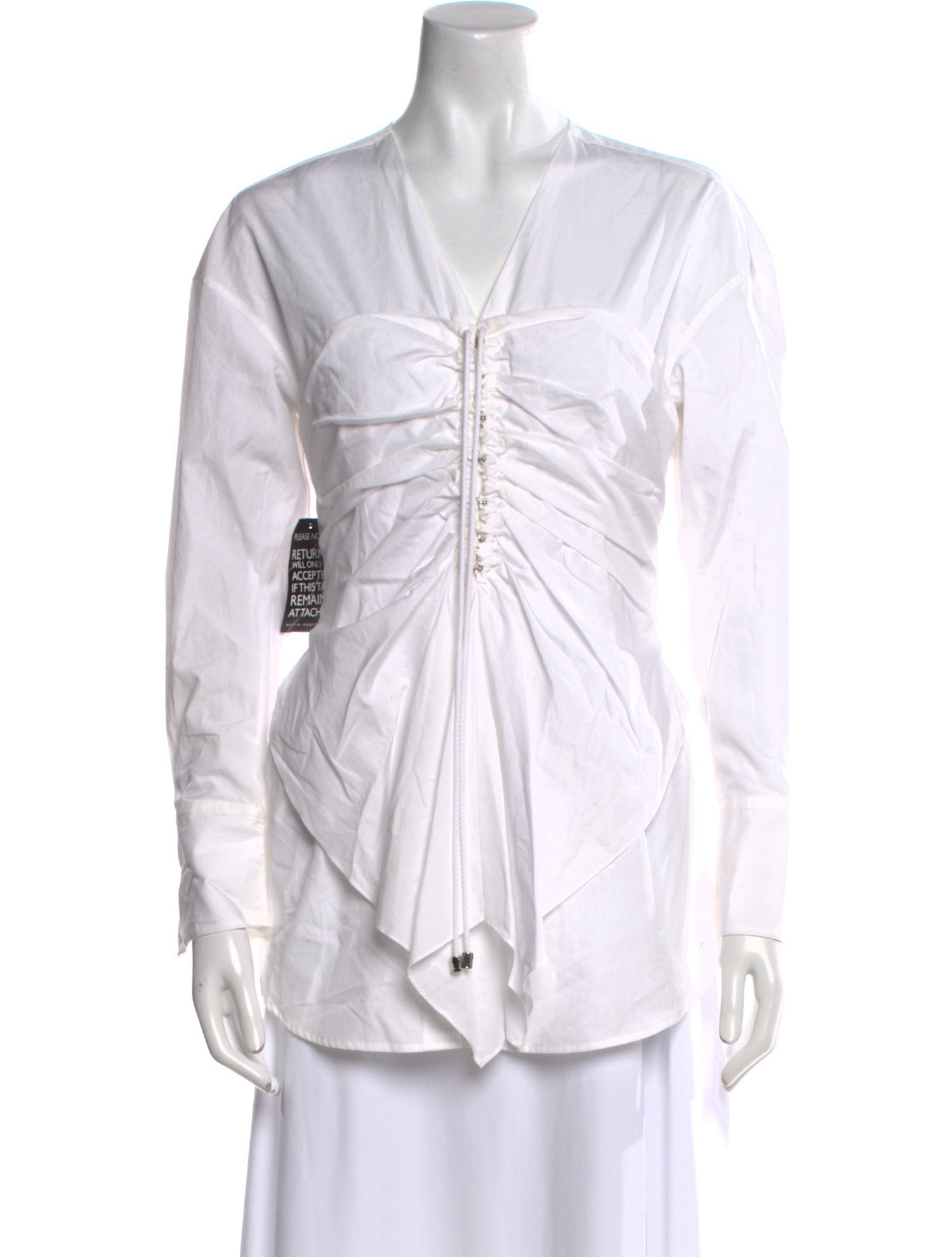 3.1 Phillip Lim V-Neck Long Sleeve Tunic w/ Tags